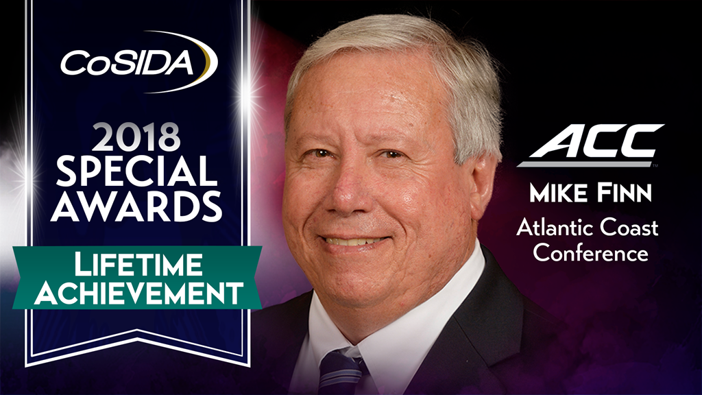 Special Awards Salute: Mike Finn (Atlantic Coast Conference), Lifetime Achievement Award